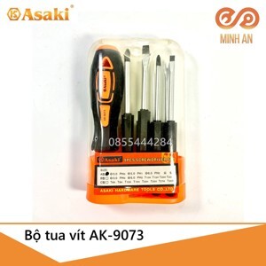 Bộ tô vít điện thoại 9 chi tiết Asaki AK-9073