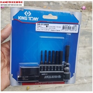 Bộ vít lục giác 7 cây Kingtony 2138PR