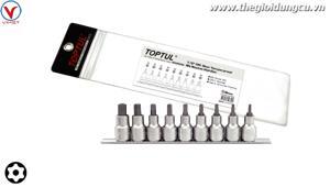 Bộ vít lục sao lỗ Toptul GAAG0904