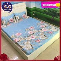 BỘ VỎ CHĂN GA GỐI POLY HỌA TIẾT