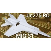 Bộ vỏ kit máy bay MiG -31 Flat sải 65 cm