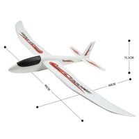 Bộ vỏ kit máy bay tàu lượn sải 1mét - cho động cơ Zy740, 1800-2205....- máy bay phi tay cho trẻ em
