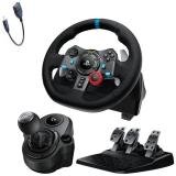 Bộ Vô lăng đua xe Logitech G29 Cần số xe hơi Ligtiech SHIFTER và tặng Cáp OTG - Hãng phân phối chính thức