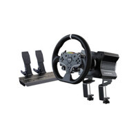 Bộ Vô Lăng Đua Xe Moza Racing  R5Bundle (R5 Wheel Base,Vô lăng, Pedal, Ngàm kẹp bàn)