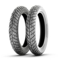 Bộ vỏ lốp Michelin cho xe Yamaha Sirius bản vành nan hoa (bánh căm) 60/90-17 và 70/90-17 City Pro [bonus]