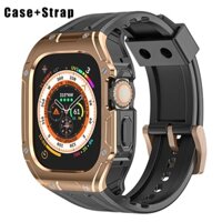 Bộ Vỏ Nhựa pc + Dây Đeo Thay Thế Cho Đồng Hồ Thông Minh apple watch ultra 2 49mm correa iwatch series ultra2