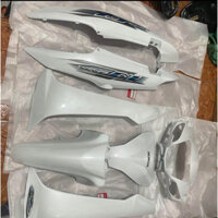 BỘ vỏ nhựa wave a110cc 2024 Trắng Chính hãng (2017/2023 vừa) 7 mảnh trắng