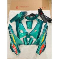 BỘ VỎ NHỰA WAVE ALPHA MÀU XANH LỤC BẢO