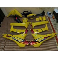 BỘ VỎ NHỰA WAVE ALPHA MÀU VÀNG