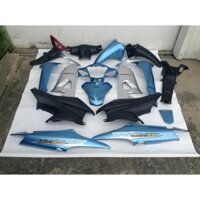 BỘ VỎ NHỰA XE WAVE A 50-100cc XANH NGỌC[TẶNG TEM]
