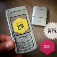 Bộ vỏ NOKIA 6681 | Mới, zin chính hãng | Phụ kiện Nokia cổ.