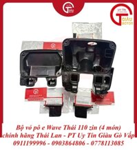 Bộ Vỏ Pô E Wave Thái 110 Chính Hãng Thái Lan