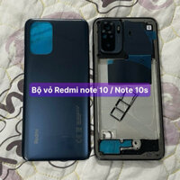 Bộ vỏ Redmi Note 10 (4G) kèm khay sim,kính camera