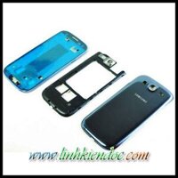 Bộ vỏ Samsung Galaxy S3 / i9300 / i9305 / T999 / i747 / i535 / i939 / E210S / SC-03E (Màu xanh )