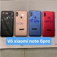 Bộ Vỏ Xiaomi Note 6 Pro (gồm lưng,sườn,phím ,kính camera)