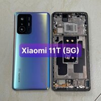 bộ vỏ xương xiaomi 11T (5G) ,bộ zin full kèm khay sim và kính camera