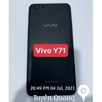 bộ vỏ zin hãng vivo y71/vivo 724 chung nhau(lưng vỏ,phím bấm,xương)