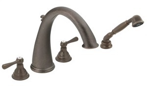 Bộ vòi bồn tắm nằm Kingsley T922ORB