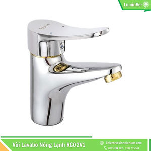 Bộ vòi chậu lavabo 1 lỗ Rangos RG-02V1
