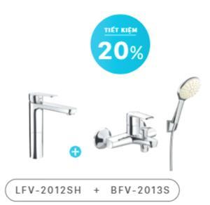 Bộ vòi chậu + sen tắm LFV-2012SH+BFV-2013S