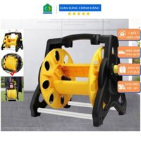 Bộ vòi dụng cụ thu gọn cuộn ống nước tưới cây rửa xe - Trọn bộ kèm cả bộ khung cuộn và ống nước (Có lựa chọn)