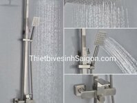 BỘ VÒI HOA SEN CÂY TẮM ĐỨNG NÓNG LẠNH INOX 304 THÂN VUÔNG GIÁ RẺ BÁN Ở QUẬN TÂN PHÚ, TPHCM, HÀ NỘI, HẢI PHÒNG, ĐÀ NẴNG, HUẾ, ĐÀ LẠT, CẦN THƠ, VŨNG TÀU, PHÚ QUỐC