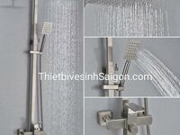 BỘ VÒI HOA SEN CÂY TẮM ĐỨNG NÓNG LẠNH INOX 304 THÂN VUÔNG GIÁ RẺ BÁN Ở QUẬN TÂN PHÚ, TPHCM, HÀ NỘI, HẢI PHÒNG, ĐÀ NẴNG, HUẾ, ĐÀ LẠT, CẦN THƠ, VŨNG TÀU, PHÚ QUỐC