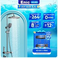 Bộ vòi hoa sen nóng lạnh Enic KS - Thiết kế tiện ích, màu sắc đa dạng, màn hình LED thông minh, duy trì nhiệt độ ổn định