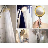 Bộ vòi hoa sen tăng áp loại to mặt bát 15 cm - Trọn bộ tay sen tăng áp+ dây inox+ đế cài siêu bền