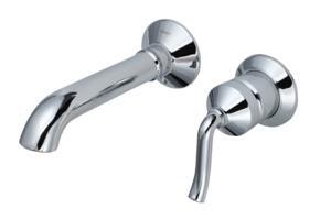 Bộ vòi lavabo âm tường Neoclassic T16158