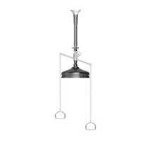 Bộ vòi sen Ø220mm âm trần với lò xo tắt mở nước cổ điển bằng đồng Italica - 399-299BIS220