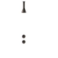 Bộ vòi sen âm trần Cone stainless steel - 9006436