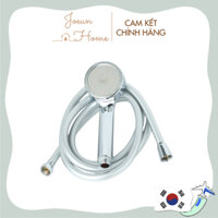 Bộ vòi sen bằng nhựa PVC chống bẩn, chống thấm nước tiện dụng 2m màu bạc Jeilbath