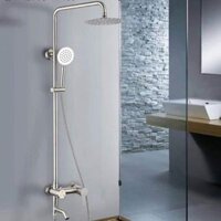Bộ vòi Sen cây tắm đứng thân tròn Inox SUS 304 Senka Thailand cao cấp khuyến mãi giá rẻ tại Tphcm, Kobesi Hà Nội