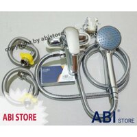 BỘ VÒI SEN LIỀN VÒI CHẬU LAVABO GIÁ RẺ, SEN TẮM LIỀN VÒI RỬA MẶT NÓNG LẠNH