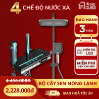 Bộ Vòi Sen Tắm Đứng Nóng Lạnh KAW, Màn Hình LED Thông Minh – Phím Đàn Phủ Nano – Bảo Hành 24 Tháng