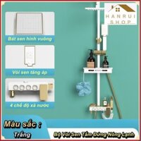 Bộ Vòi Sen Tắm Đứng Nóng Lạnh 4-Platinum Cao Cấp ❤️Hanrui Offical❤️