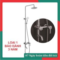 bộ vòi sen tắm đứng, sen tắm đứng, sen cây tắm nóng lạnh INOX tăng áp siêu bền, nước khỏe