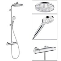 💦💦💦BỘ VÒI SEN TẮM HANSGROHE CROMETTA E 240 - MADE IN GERMANY