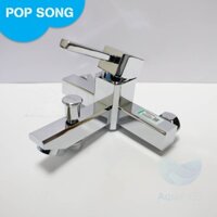 Bộ Vòi Tắm, Sen Tắm Nóng Lạnh Nguyên Khối Đồng Thau - Mạ Chromium Cao Cấp POP SONG - S8139 SL