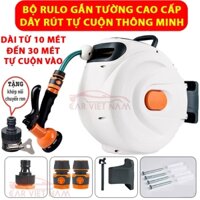 Bộ Vòi Tưới Cây Cao Cấp, Vòi Rửa Xe Tăng Áp Đa Năng - 8 Chế Độ Phun Chất Lượng Cao - Lô Cuộn Kiên Cố - Ống Nước Siêu Bền