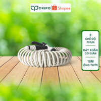 Bộ Vòi Tưới Cây Dây Xoắn 10m Holman - Úc, Chiều Dài 10m, Dây Xoắn Co Giãn