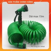 BỘ VÒI XỊT 7 CHẾ ĐỘ KÈM DÂY MỀM LÒ XO DÀI MAX 15M (JC615)