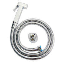 Bộ vòi xịt vệ sinh bằng Đồng, Eurolife EL-X03 Trắng bạc