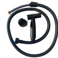 Bộ vòi xịt vệ sinh INOX 304 cao cấp màu mờ và đen