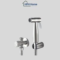 Bộ vòi xịt vệ sinh INOX 304 cao cấp HPH VX-02-I (dây inox)