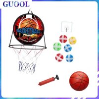 Bộ vòng bóng rổ GUOOL Nhẹ treo tường Bóng rổ Hoop và bé gái Trẻ em và người lớn Tuổi 3-12 tuổi Quà tặng sinh nhật