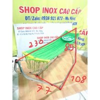 Bộ Võng Duy Lợi INOX Cao Cấp Cỡ Lớn - Khung Sườn Bảo Hành 10 Năm - Mã: KBV02IL -