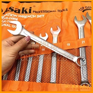 Bộ vòng miệng 14 chi tiết Asaki AK-7503 - C2-6-24mm