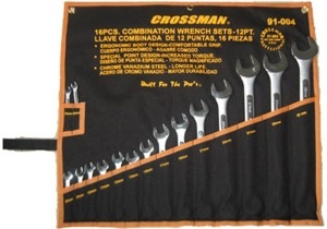 Bộ vòng miệng hệ mét 16 cái Crossman 91-004, 6-32mm